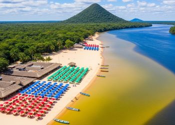 Esse paraíso no Pará é chamado de “Caribe Amazônico” e encanta com praias de rio e paisagens espetaculares