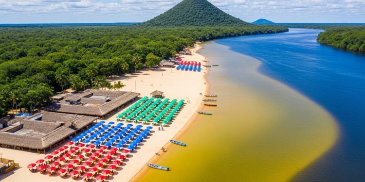 Esse paraíso no Pará é chamado de “Caribe Amazônico” e encanta com praias de rio e paisagens espetaculares