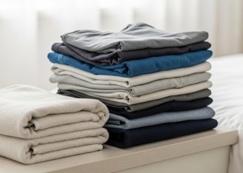 Como secar roupas no outono de forma rápida usando apenas uma toalha