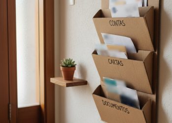 Esses 5 organizadores de papelão deixam sua casa em ordem sem gastar quase nada