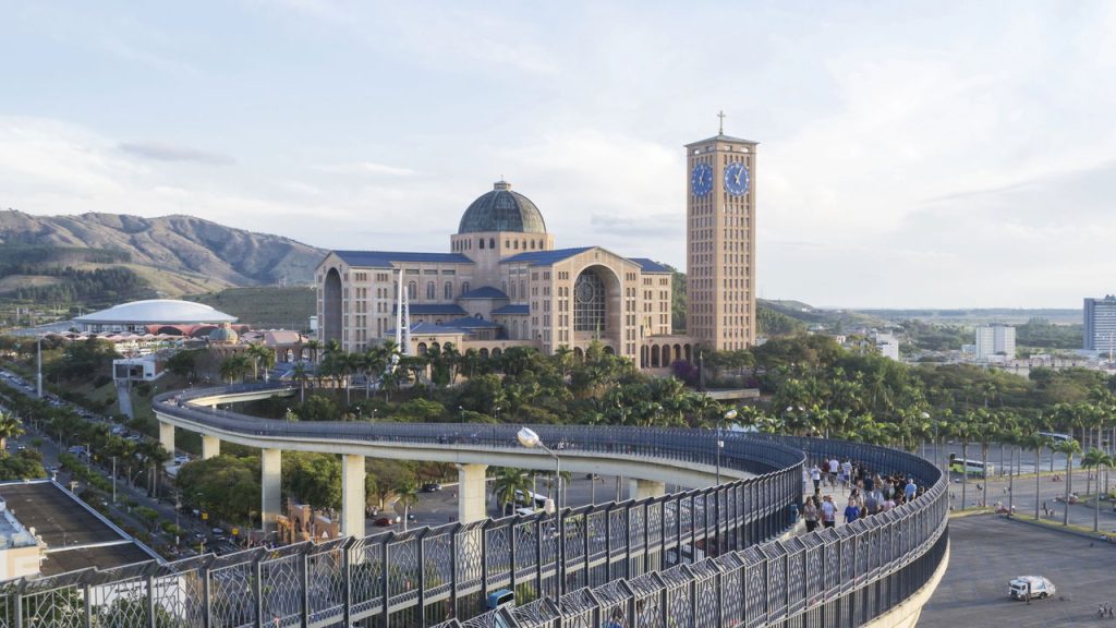 Essa cidade paulista é o maior destino de turismo religioso do Brasil