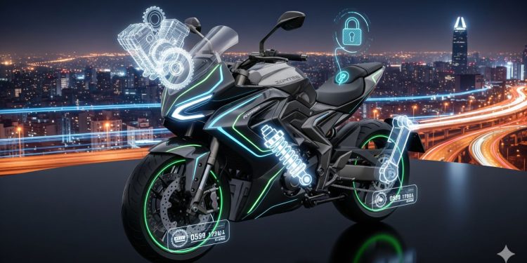 Moto com visual moderno e 6 marchas promete rodar bem na cidade e estrada