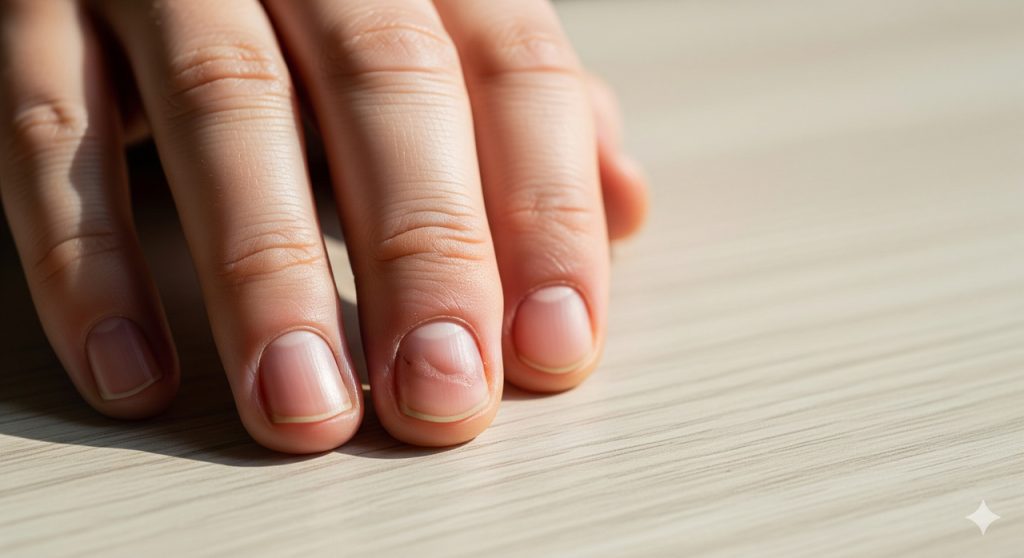 O que significa ter listras nas unhas?