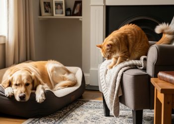 Eles fazem isso até hoje: o motivo ancestral por trás de cães rodando em círculos e gatos amassando o colo dos donos