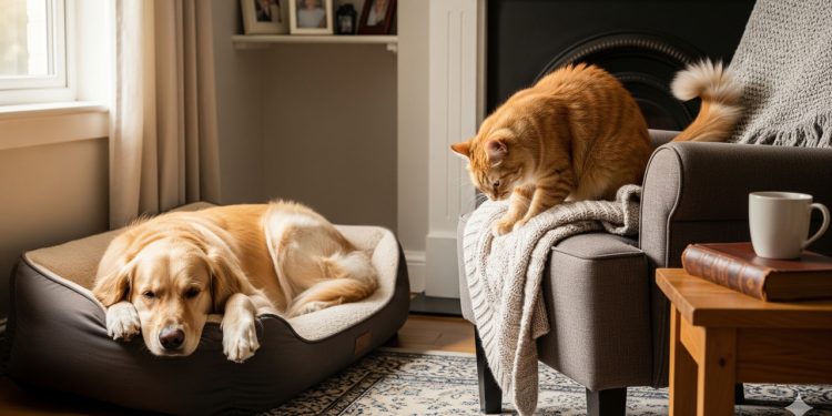 Eles fazem isso até hoje: o motivo ancestral por trás de cães rodando em círculos e gatos amassando o colo dos donos