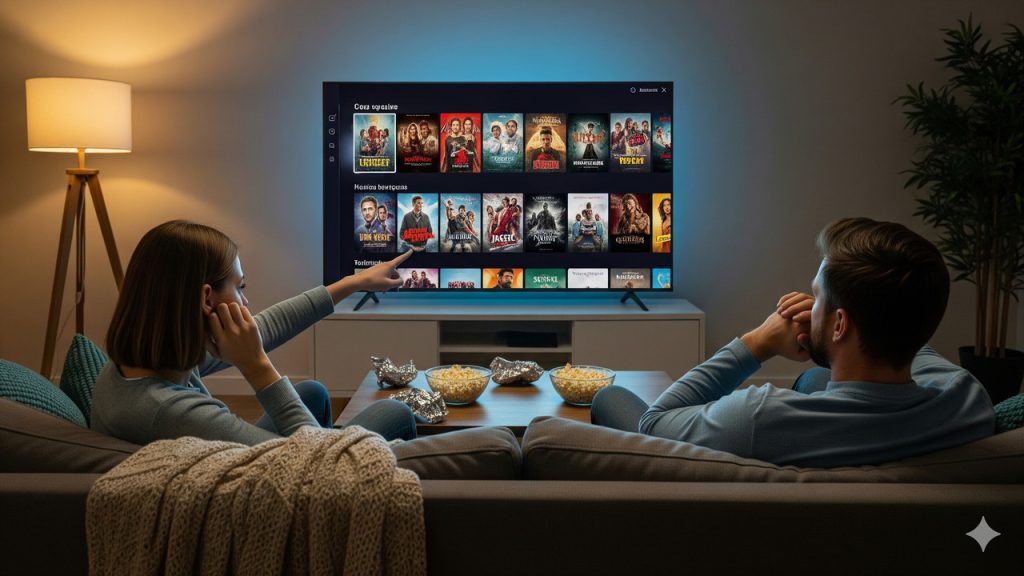 Assistir TV juntos parece simples, mas se tornou um dos maiores motivos de brigas silenciosas entre casais modernos