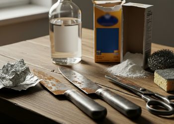 Maneiras simples e caseiras de remover ferrugem dos utensílios permitem recuperar objetos de metal sem gastar em produtos caros