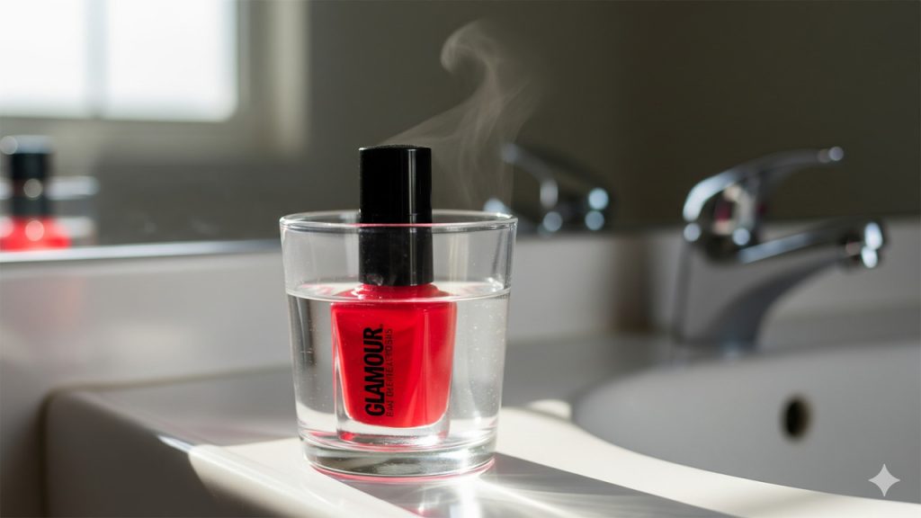 O truque caseiro que salva esmalte velho endurecido e faz durar mais nas unhas
