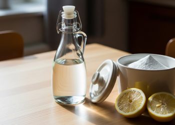 Muitas famílias gastam além do necessário com produtos de limpeza, mas receitas caseiras com vinagre, bicarbonato e limão podem reduzir despesas e manter a casa limpa