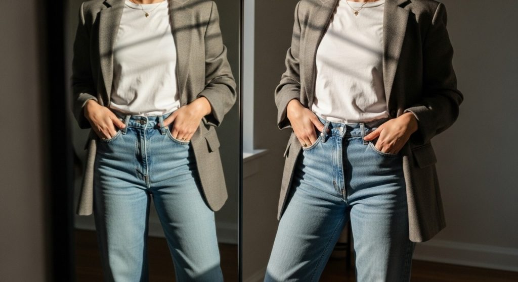 O detalhe que o blazer adiciona ao look e que quase ninguém percebe