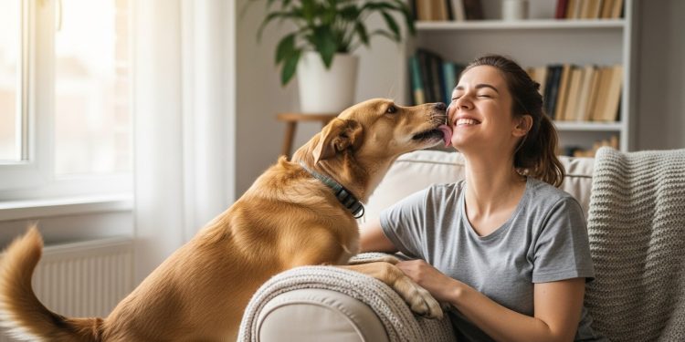 O verdadeiro motivo por que seu cachorro te lambe tanto segundo especialistas