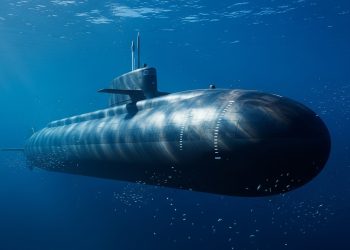 O que acontece se um submarino enfrentar um tsunami em alto-mar