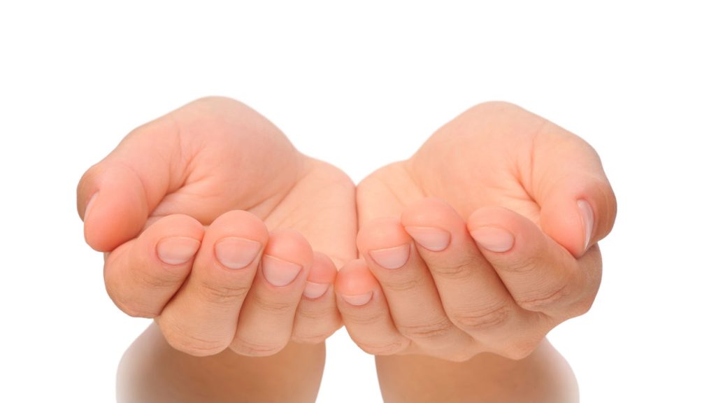 mãos