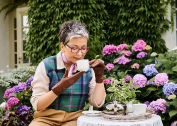 Como cultivar um jardim de chá