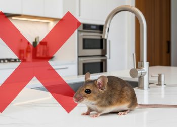 Mantenha os ratos longe de casa para sempre com uma mistura simples, borrifando o chão