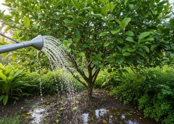 Nem diariamente, nem uma vez por semana: com que frequência você deve regar o limoeiro para ter limões grandes na primavera?