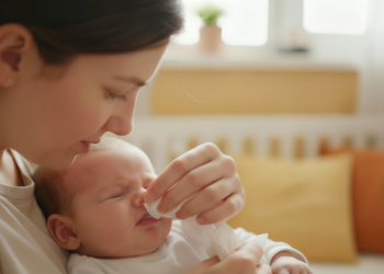 O guia rápido que limpa o nariz do bebê sem sofrimento