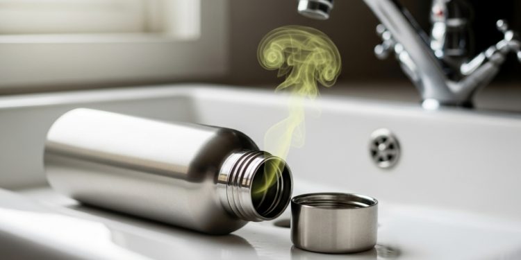 Como eliminar o mau cheiro das garrafas reutilizáveis de plástico ou térmicas para sempre