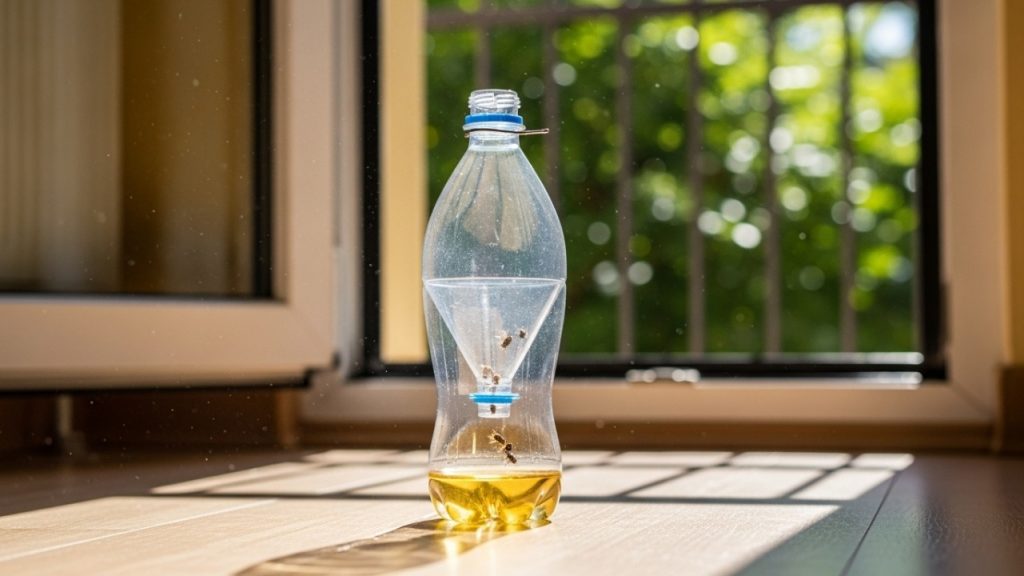Como fazer uma armadilha para mosquitos com uma garrafa plástica usada