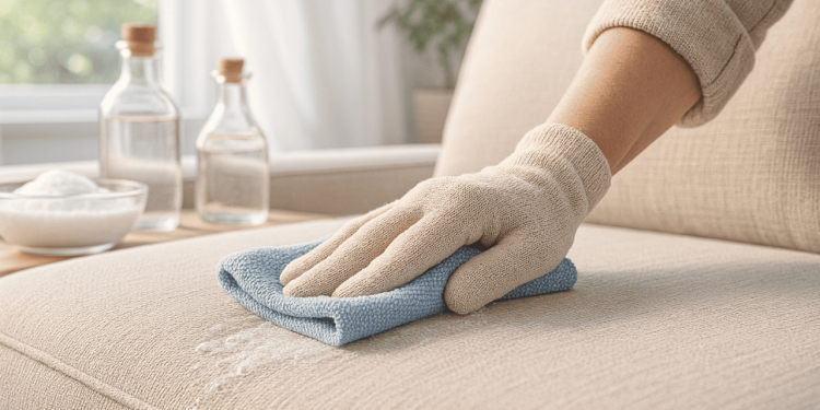 Como tirar cheiro de sofá e colchão com bicarbonato e vinagre
