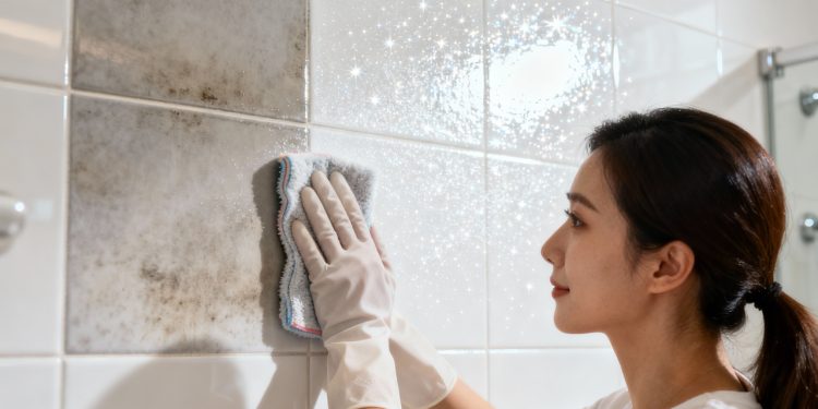Truque caseiro que deixa azulejos de banheiro novos e sem mofo