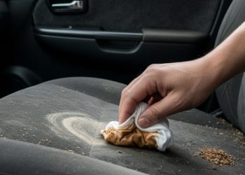 Como tirar manchas do banco do carro sem gastar quase nada