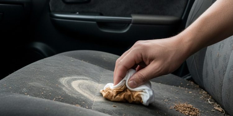 Como tirar manchas do banco do carro sem gastar quase nada