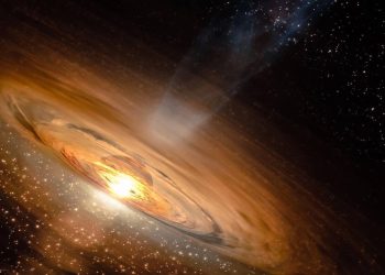 Buraco negro destrói estrela fora do núcleo de uma galáxia e surpreende cientistas