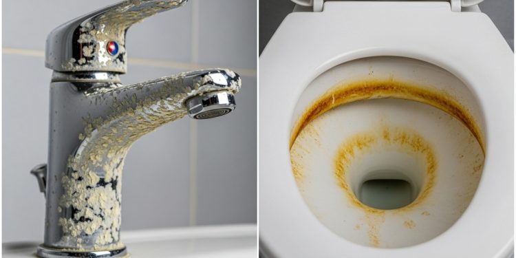 Nem vinagre, nem bicarbonato! Aprenda o jeito certo de deixar torneiras e vasos sem calcário