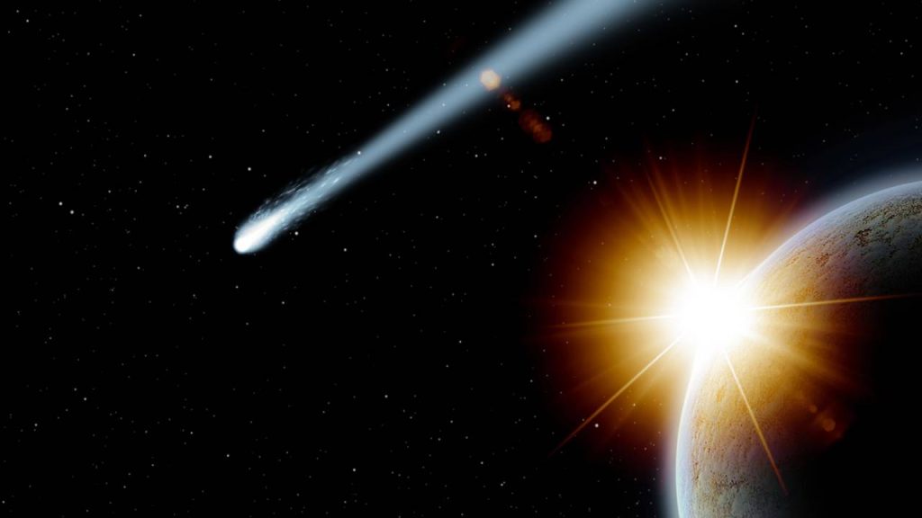 Astrônomos captam em vídeo cometa vindo de fora do Sistema Solar