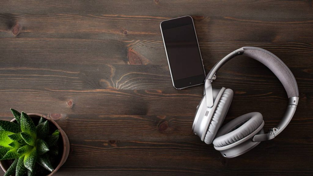 fones de ouvido