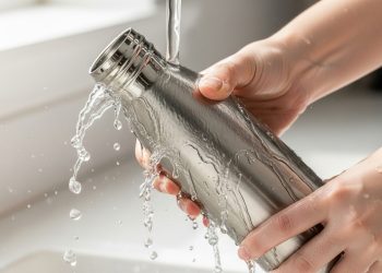 Não é só água! Aprenda como limpar corretamente garrafas reutilizáveis