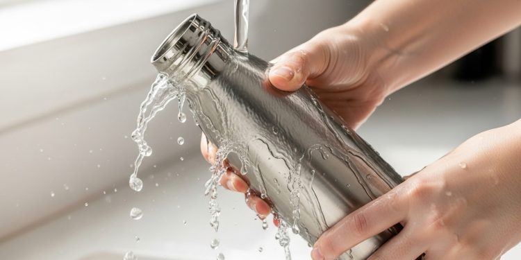 Não é só água! Aprenda como limpar corretamente garrafas reutilizáveis