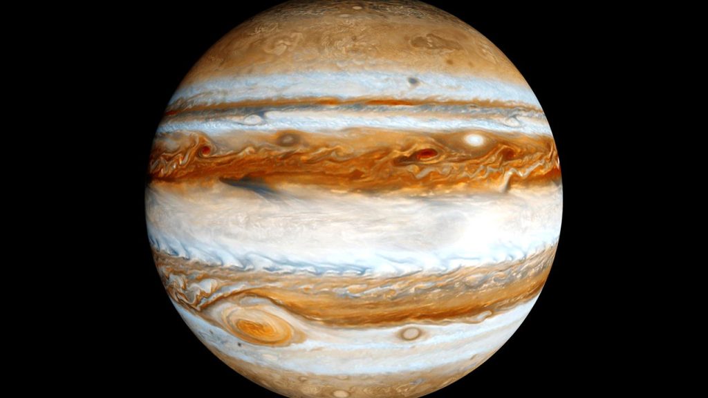 Cientistas revelam que Júpiter já teve o dobro do tamanho atual