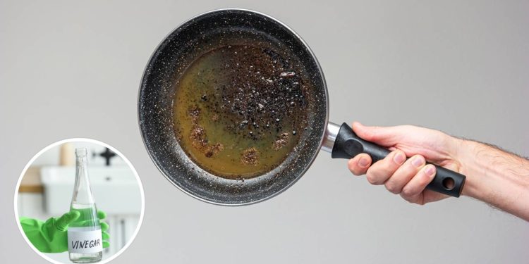 Vinagre e fogo: o truque que salva panelas queimadas!