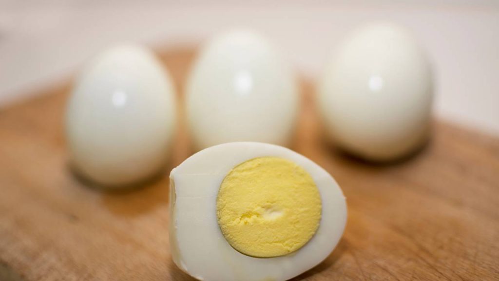 ovos cozidos 