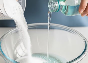 Misturar uma parte de água oxigenada e três de bicarbonato de sódio: por que recomendam e para que serve?