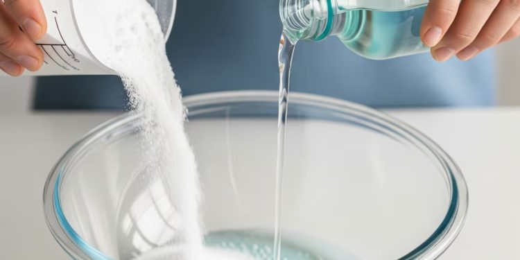 Misturar uma parte de água oxigenada e três de bicarbonato de sódio: por que recomendam e para que serve?