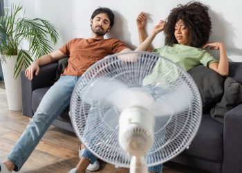Limpeza rápida que renova o ar e turbina o ventilador