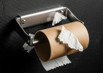 Economize tubos de papel higiênico e transforme-os em casas de Natal em miniatura