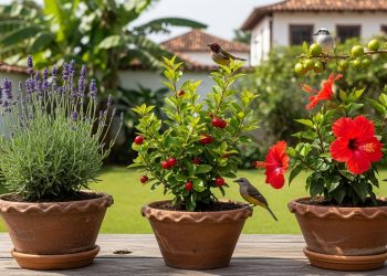 As 3 plantas que os passarinhos amam e enchem seu jardim de boas energias