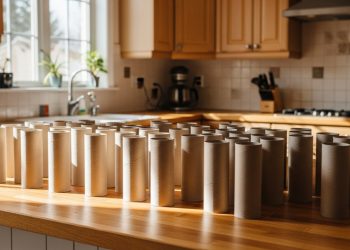 Não é um suporte para canetas: reciclar o rolo de papel higiênico é tendência para organizar a casa