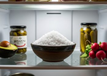 Como o sal grosso evita odores da geladeira e deixa tudo fresco?