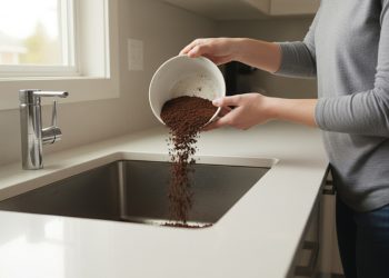 Café usado na limpeza surpreende pelo efeito nos encanamentos