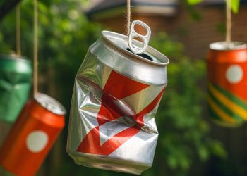Poucos sabem: por que recomendam pendurar latas de alumínio no jardim das casas