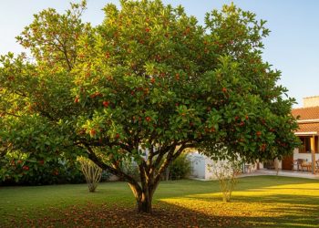 A árvore ideal para o seu jardim, que produz frutos muito doces e floresce mais de uma vez por ano