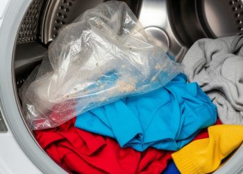 Colocar um saco plástico na máquina de lavar: para que serve e por que é recomendado