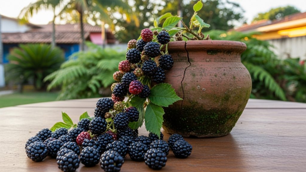 As 3 frutas que você planta em vasos e colhe mesmo em espaços pequenos