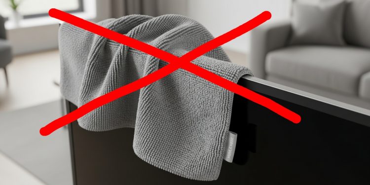 Adeus ao pano de microfibra: a nova tendência para limpar telas de TV