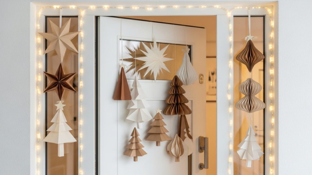 Adeus à tradicional decoração de portas no Natal: a tendência prática e elegante que domina 2025
